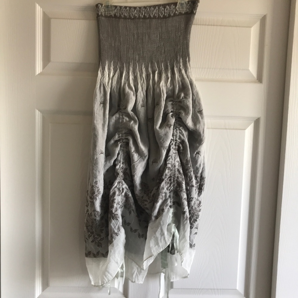 Beautiful strapless dress